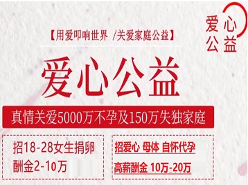 田阳捐卵助孕生子 爱心志愿者招募